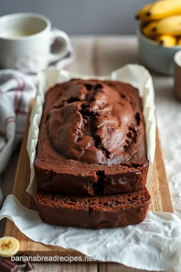Bake Chocolate Banana Delightful Bread: A Sweet Treat steps
