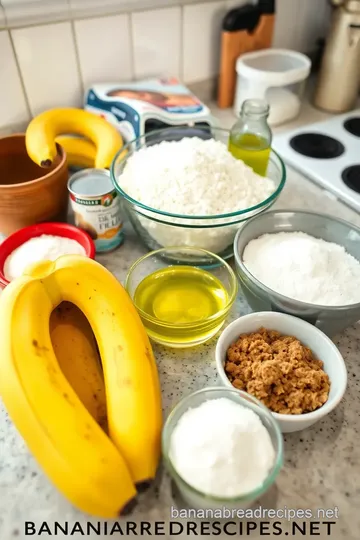 Bake Moist Banana Bread in 40 Minutes! ingredients