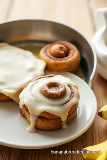 Delicious Banana Bread Cinnamon Rolls steps
