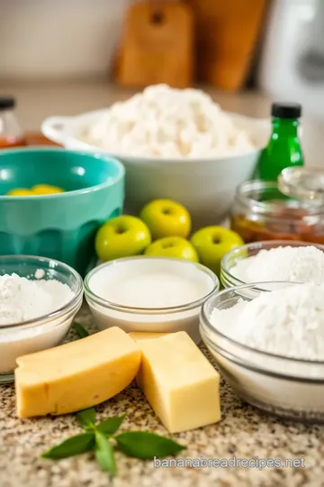 Country Apple Fritter Bread ingredients