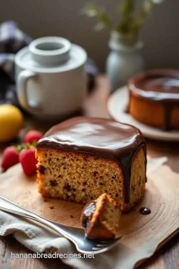 Decadent Chocolate Ganache Delight presentation