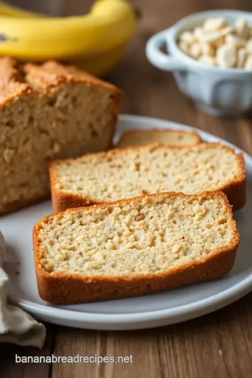 Ultimate Banana Bread presentation