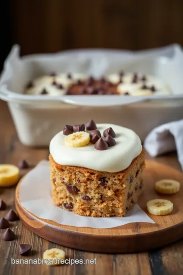 Bake Banana Chocolate Chip Delight steps
