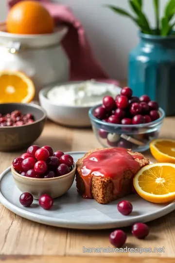 Delicious Orange Glazed Cranberry Bread ingredients