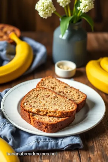 Bake Moist Banana Bread in Just 60 Minutes presentation