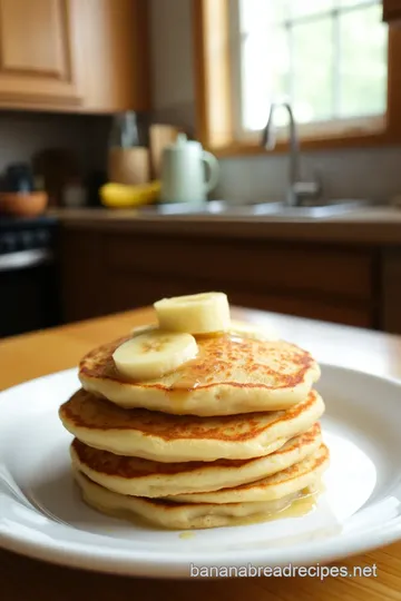 Delicious Banana Bread Pancakes steps