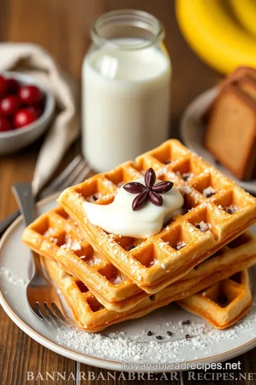Classic Vanilla Waffles: My Favorite Go-To Recipe presentation