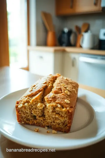 Heavenly Banana Oat Bread steps