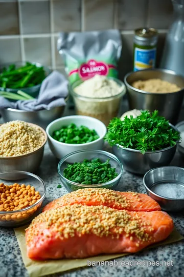 Herb-Crusted Salmon with Lemon-Dill Sauce ingredients