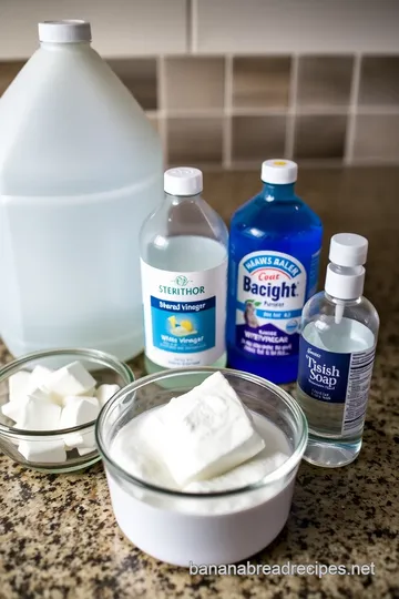 Homemade Windshield Wiper Fluid ingredients