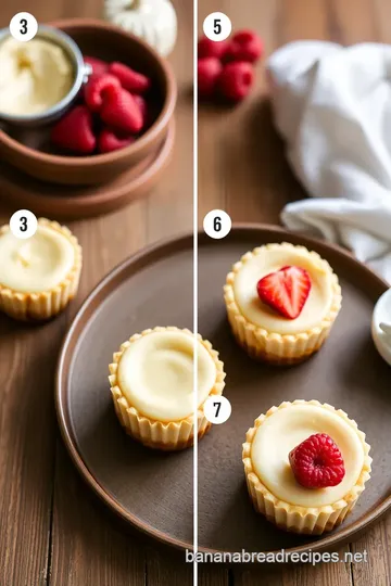 No-Bake Mini Cheesecakes - Easy &amp Delicious steps