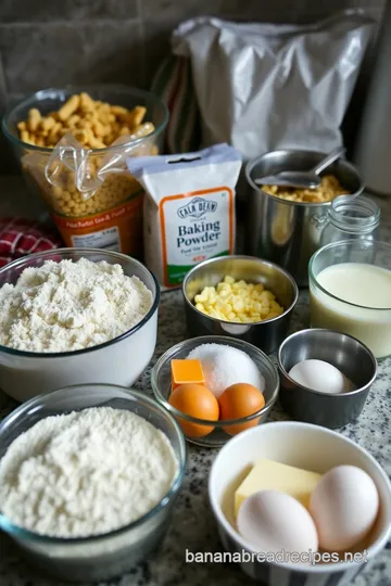 Paula Deen’s Southern Cornbread Dressing ingredients