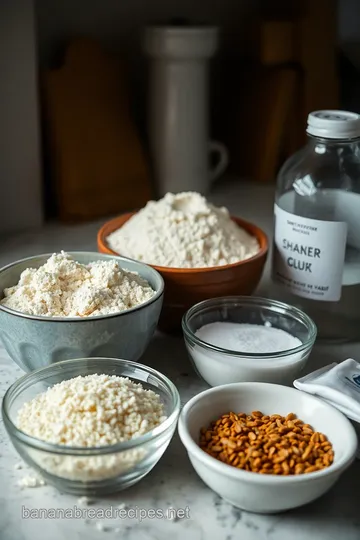 Rustic Artisan Bread Recipe ingredients