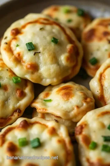 Savory Chinese Scallion Pancakes presentation