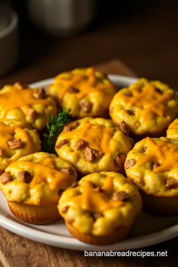 Savory Sausage Muffins Using Bisquick presentation