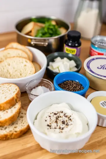 Slip of Bread: 5 Delicious Ways to Create Appetizer Magic! ingredients