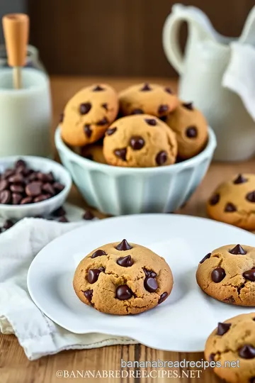 Quick and Chewy Chocolate Chip Cookies presentation