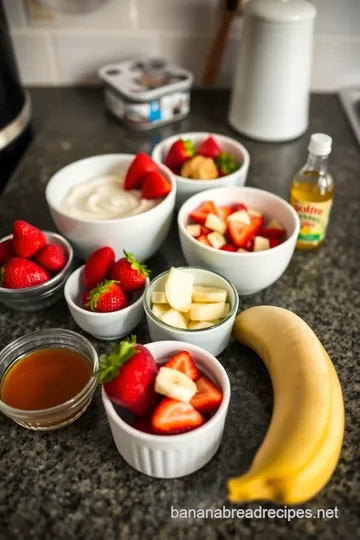 Strawberry Banana Yogurt Parfait Delight ingredients