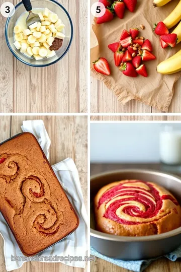 Strawberry Swirl Banana Bread: A Delightful Twist on a Classic steps