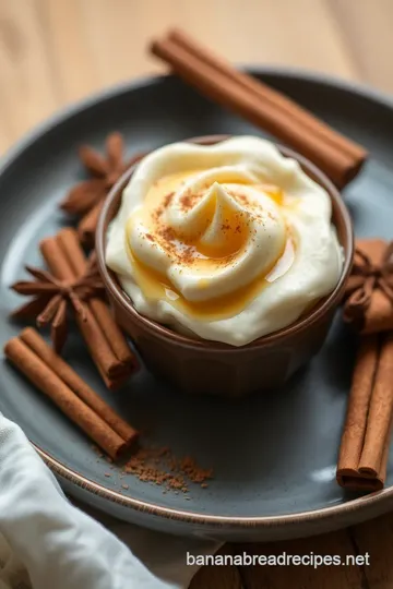 Whip Honey Butter with Cinnamon Delight presentation